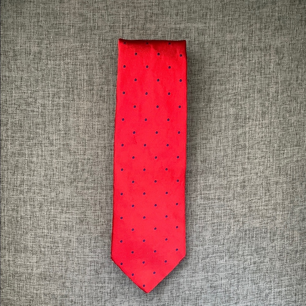 Brooks Brothers Red and Blue Classic Silk Tie